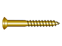 Brass screws