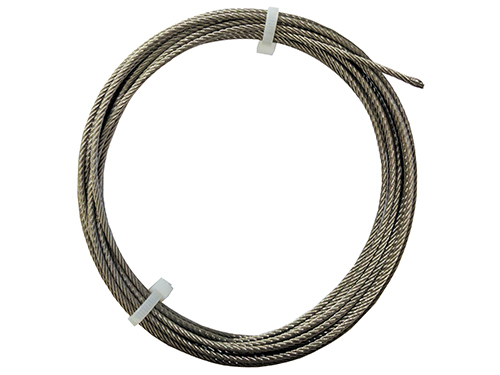 Cut wire 2 mm, 7 x 19 strands, stainless (5, 10 m) in the group  at Marifix (121020v)