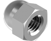 Cap nut A4, DIN 1587 (22 mm) in the group Fasteners / Other fasteners / Nuts at Marifix (1587-4-22)