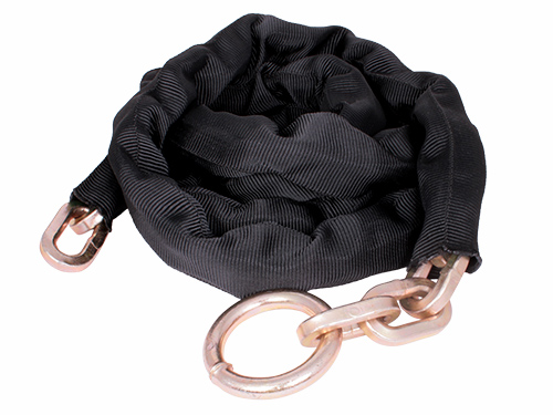 Lock chain 2,5m with nylon cover, class 3 in the group Wire, chain, rope / Chains & ropes / Chains at Marifix (178000-25-2)