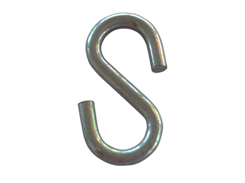 S-hook, galv. (8 x 80 mm) in the group Fittings & accessories / Fittings / Carabiners at Marifix (171508)