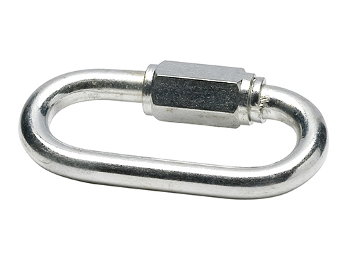 Quick link with lock, galv. (12 mm) in the group Fittings & accessories / Fittings / Carabiners at Marifix (172012)