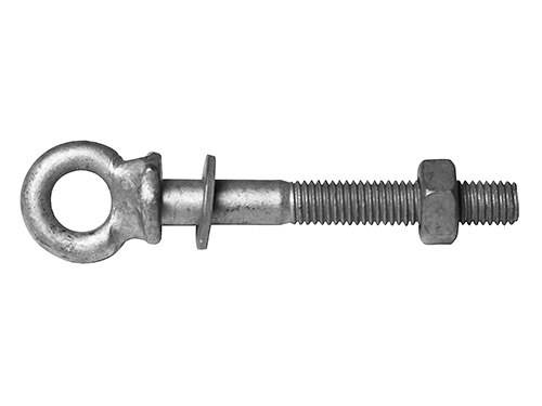 Eye bolt with nut and washer, hot dip galv. (10 x 75 mm) in the group Fittings & accessories / Marine / eye bolt and eye screw at Marifix (131075)