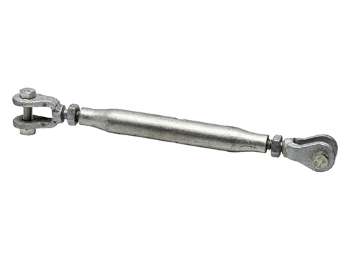 Rigging screw, fork/fork, galv. in the group Wire, chain, rope / Wire accessories / Rigging screw at  (239)