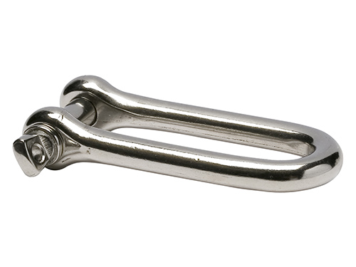 Shackle, straight, long, stainless steel (6 mm) in the group Fittings & accessories / Fittings / Shackles at Marifix (101906)