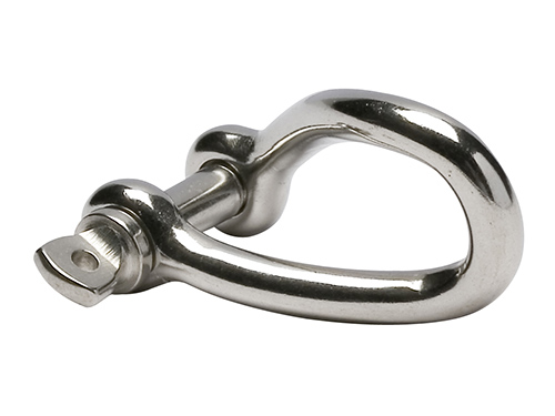 Twisted shackle, stainless steel (8 mm) in the group Fittings & accessories / Fittings / Shackles at Marifix (102008)