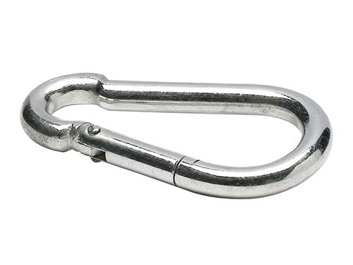 Carabiner without eyelet, stainless steel (30 mm) in the group Fittings & accessories / Fittings / Carabiners at Marifix (161030)