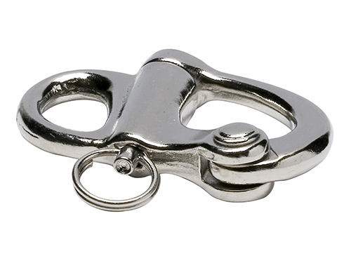 Hank without swivel, stainless steel (96 mm) in the group Fittings & accessories / Fittings / Carabiners at Marifix (106096)