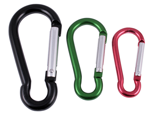 Carabiner, aluminium (80 mm) in the group Fittings & accessories / Fittings / Carabiners at Marifix (112380)