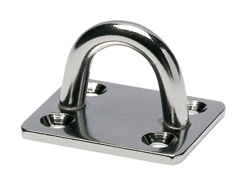 Eye mount without ring, stainless steel in the group Fittings & accessories / Fittings / Hooks & wall fittings at Marifix (306)