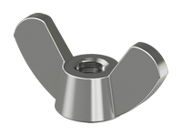 Wing nut A4, DIN 315 (10 mm) in the group Fasteners / Other fasteners / Nuts at Marifix (315-4-10AF)