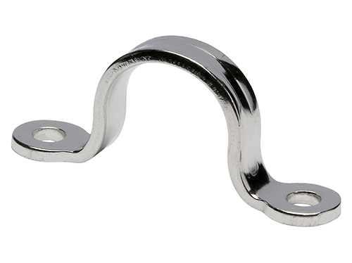 Clamp, pressed stainless steel in the group Fittings & accessories / Fittings / Hooks & wall fittings at Marifix (315)