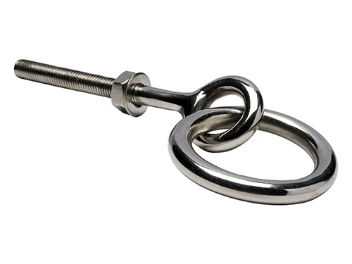 Boat ring, stainless steel (10 x 75 mm) in the group Fittings & accessories / Marine / Ring bolts at Marifix (170204)