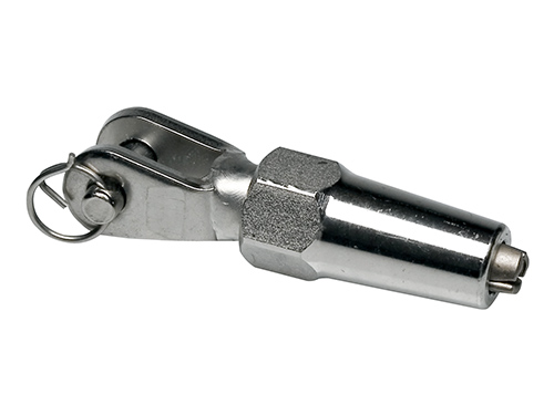 Fork terminal, swageless, stainless steel (4 mm) in the group Wire, chain, rope / Wire accessories / Swangless Terminals at Marifix (B840604)