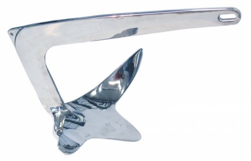 M-anchor, mirror polished 10kg in the group Fittings & accessories / Marine / Anchorage at Marifix (84144150)