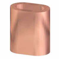 Ferrules made of copper in the group Wire, chain, rope / Wire accessories / Ferrules at Marifix (405)