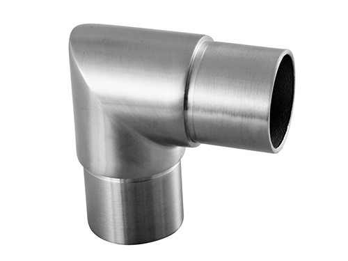 Tube bracket 90, round tube (mirror) in the group Railing parts / Hand rails / Tube fittings at Marifix (J020242M)