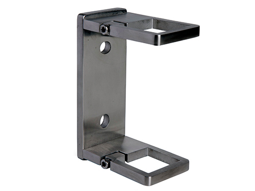 Wall bracket for square post (satin) in the group Railing parts / Posts & base plates / Base plates & wall brackets at Marifix (E116300)