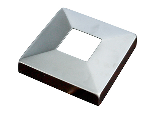 Cover for base plate for square post in the group Railing parts / Posts & base plates / Base plates & wall brackets at Marifix (416G21)