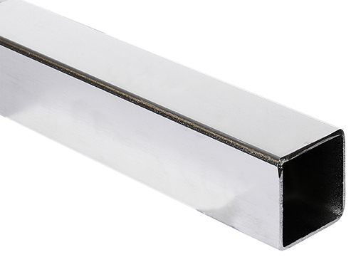 Square tube, acid-resistant AISI 316 in the group Railing parts / Hand rails / Pipes and U-profiles at Marifix (416I05-40)