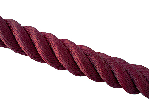 Decorative rope, bordeaux (36 mm) in the group Wire, chain, rope / Chains & ropes / Decorative rope at Marifix (104080-19-3)