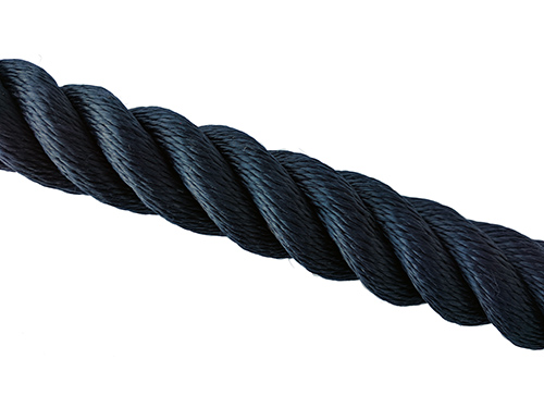 Decorative rope, navy in the group Wire, chain, rope / Chains & ropes / Decorative rope at Marifix (418-2)