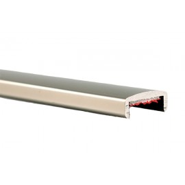 Glass protection profile 16-17,52 AL in the group Railing parts / Hand rails / Pipes and U-profiles at Marifix (PR-6728-R17)