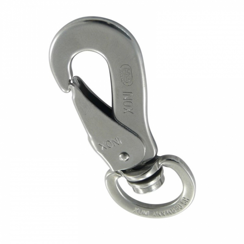 Snaphook hook with swivel, Stanless steel  (45 mm) in the group Fittings & accessories / Fittings / Carabiners at Marifix (8149712045)