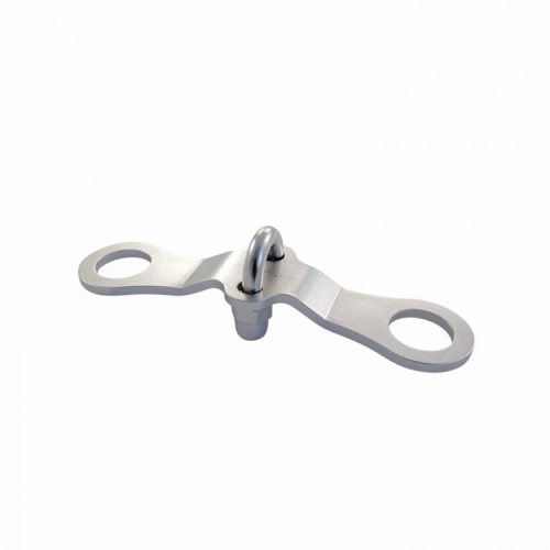 Cleat for wire rope 8-10mm A4-Aisi 316 in the group Wire, chain, rope / Wire accessories / Wire rope clips at Marifix (815002)