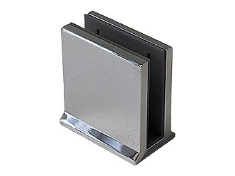 Glass clamp for glass floor Black in the group Railing parts / Glass / Shower fittings at Marifix (864065)