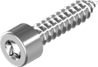 Wood screw, socket head cap A4, 9200 (6.3 x 45 mm) in the group Fasteners / Screws / Wood screws at Marifix (9200-4-6,3X45)