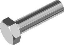 Hexagon screw A4, DIN 933 (12 x 170 mm) in the group Fasteners / Screws / Machine screws at Marifix (933-4-12X170)