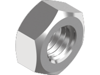 Hexagon nut A4, DIN 934 (3 mm) in the group Fasteners / Other fasteners / Nuts at Marifix (934-4-3)