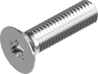 Machine screw, csk TX A4, DIN 9475 (4 x 10 mm) in the group Fasteners / Screws / Machine screws at Marifix (9475-4-4X10)