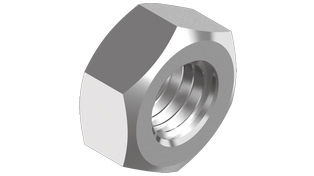 Hexagon nut, A4, DIN 934 (M10, 5-pack) in the group Fasteners / Prepackaged / Prepackaged for racks at Marifix (00934-4-10)