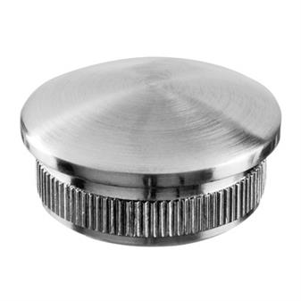 End cap, curved, round tube (mirror) in the group Railing parts / Hand rails / Top fittings & end caps at Marifix (14072924210)