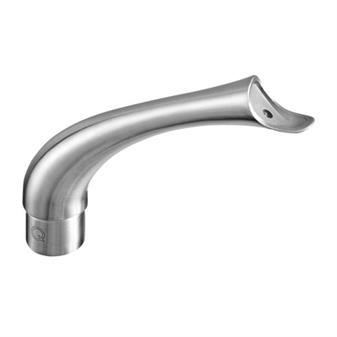 Top fitting, streamline format (round, satin) in the group Railing parts / Hand rails / Top fittings & end caps at Marifix (13070624212)