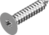 Self-tapping screw, csk TX A4, DIN 9478 (4.8 x 45 mm) in the group  at Marifix (9478-4-4,8X45E)