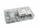 Assortment box Scissor pin DIN 94 40-71mm Fzb. 214 parts in the group Fasteners / Prepackaged / Assortment box at Marifix (104138)