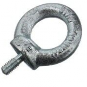 Eye nut with pin, DIN 580, hot dip galv.