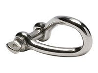 Twisted shackle, stainless steel