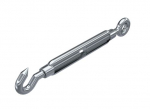 Rigging screw, eyelet/hook, stainless steel