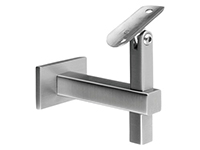Wall bracket for hand rail, adjustable, square
