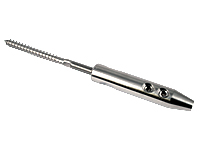 Swageless terminal with threaded pin (4 mm)