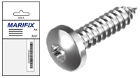 Self-tapping screw, pan head Torx A4, DIN 9477 (bag)