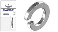 Lock washer A4, DIN 127 (bag)