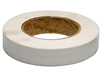 Fabric-reinforced tape, white