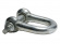 Shackle, straight, galv. (10 mm)