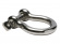 Large bow shackle, stainless steel (14 mm)