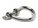 Twisted shackle, stainless steel (8 mm)
